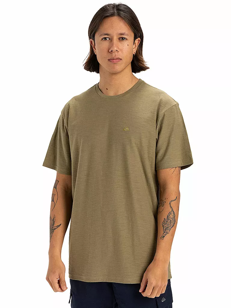 QUIKSILVER | Beachshirt da uomo Coastal Run | Oliva