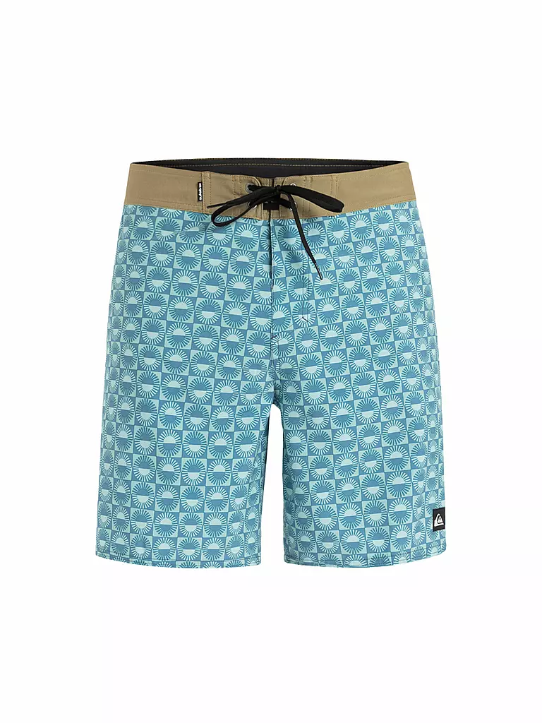QUIKSILVER | Beachshort da uomo Surfsilk Straight Leg 18 | Blu chiaro