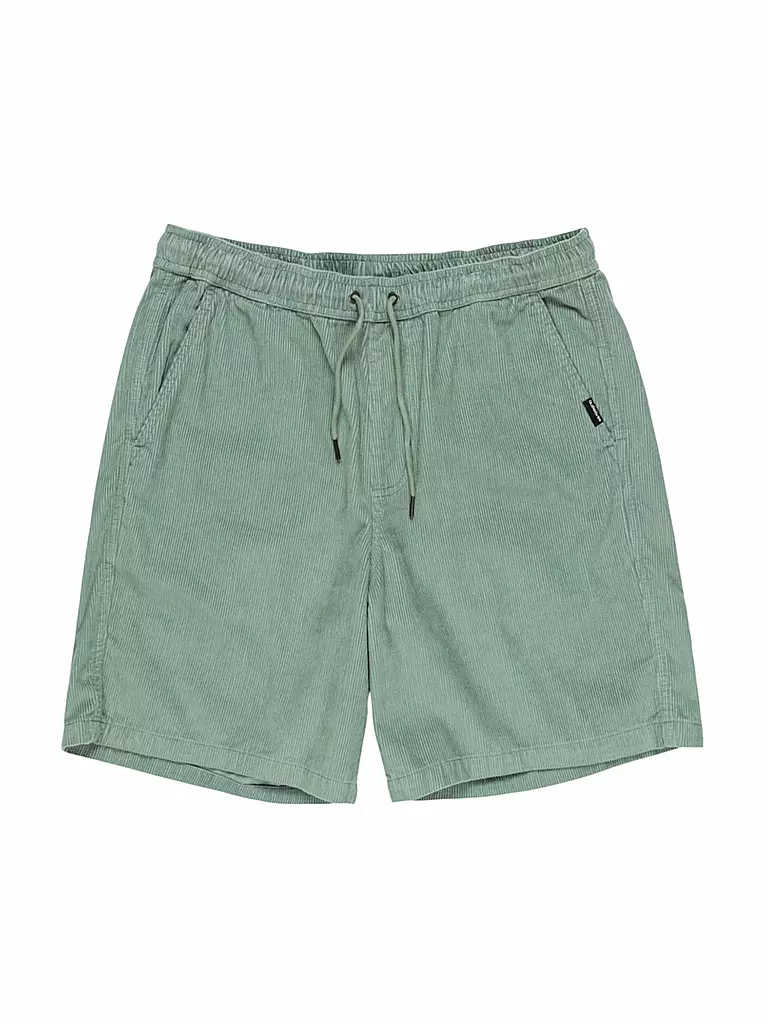 QUIKSILVER | Beachshort da uomo Taxer Cord Bermuda 18" | Verde chiaro