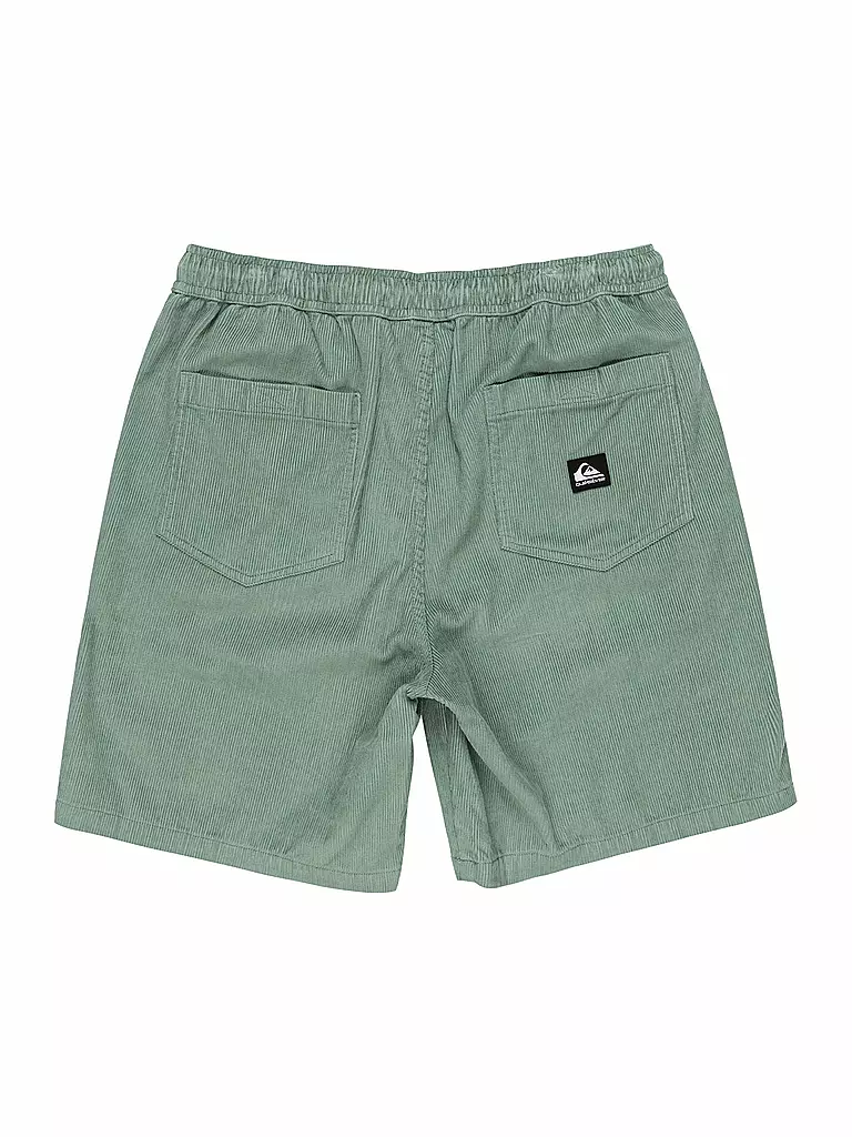 QUIKSILVER | Beachshort da uomo Taxer Cord Bermuda 18" | Verde chiaro