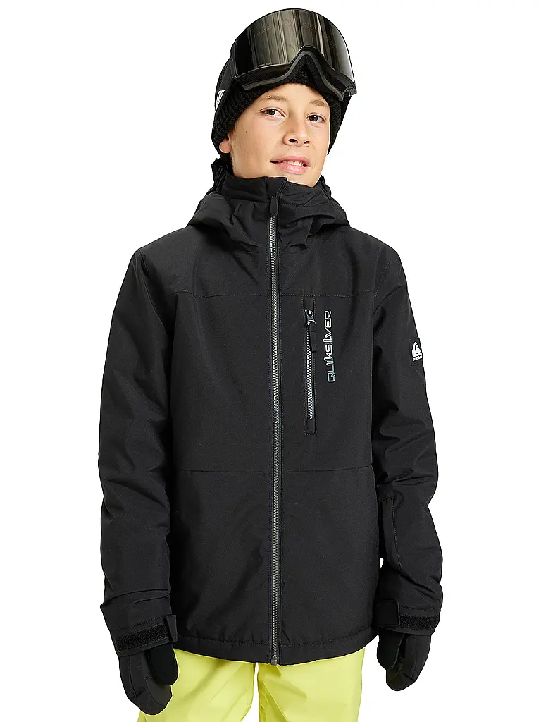 QUIKSILVER | Giacca da snowboard da ragazzo Side Hit Solid | Nero