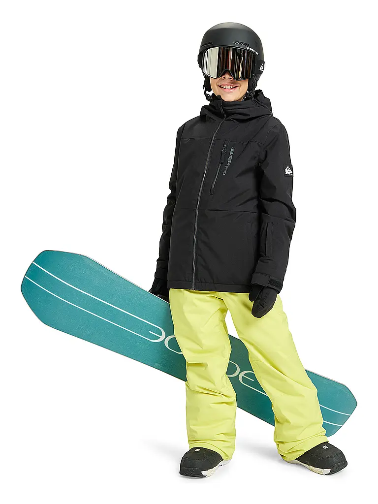 QUIKSILVER | Giacca da snowboard da ragazzo Side Hit Solid | Nero
