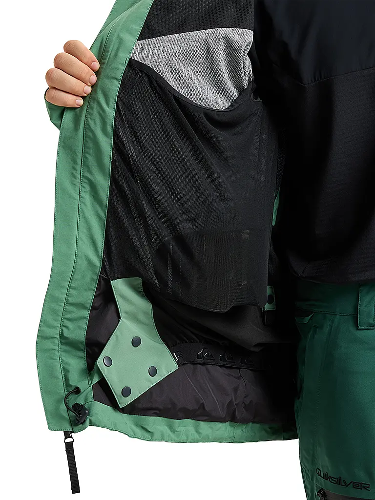 QUIKSILVER | Giacca da snowboard da uomo Forever Stretch GORE-TEX | Verde