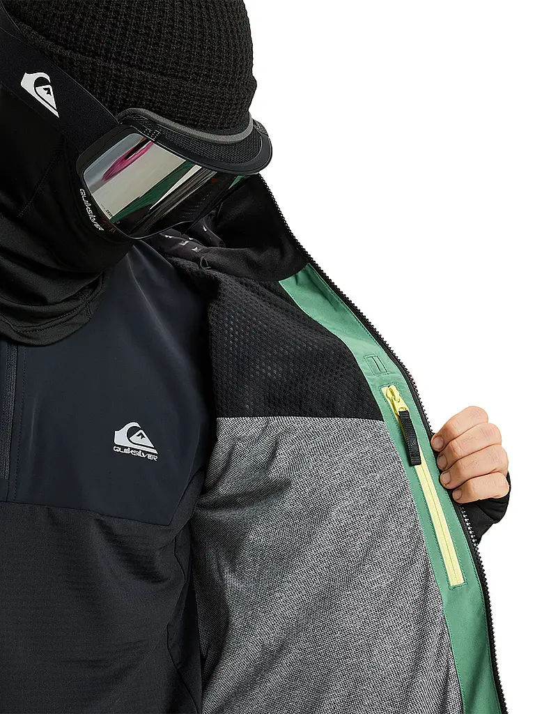 QUIKSILVER | Giacca da snowboard da uomo Forever Stretch GORE-TEX | Verde