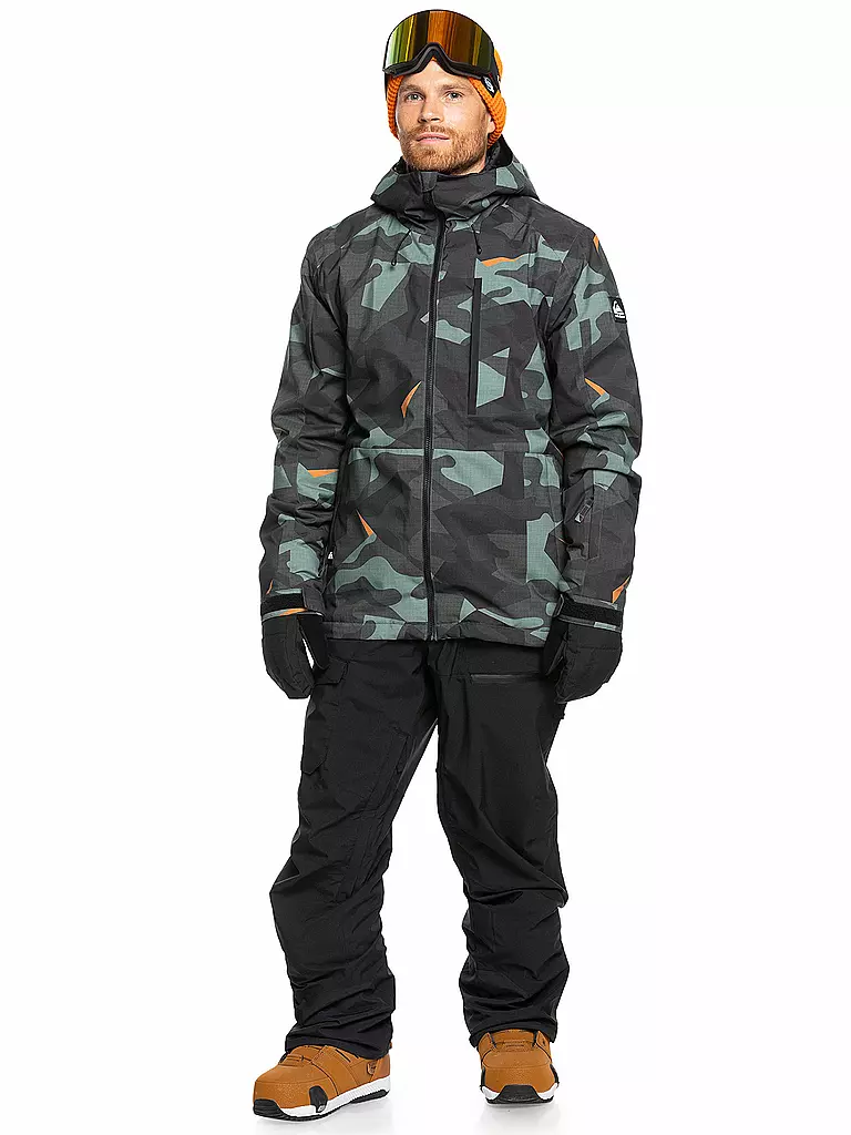 QUIKSILVER | Giacca da snowboard da uomo Mission | Grigio