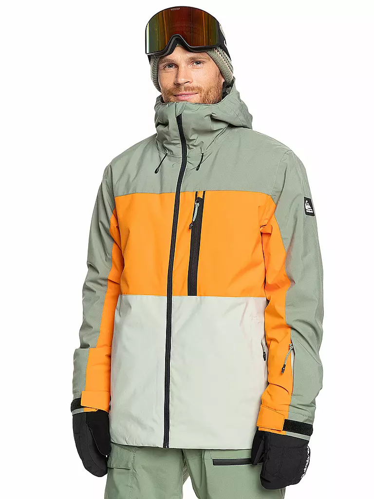 QUIKSILVER | Giacca da snowboard da uomo Sycamore Jk | Grigio chiaro