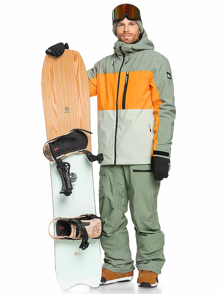 QUIKSILVER | Giacca da snowboard da uomo Sycamore Jk | Grigio chiaro