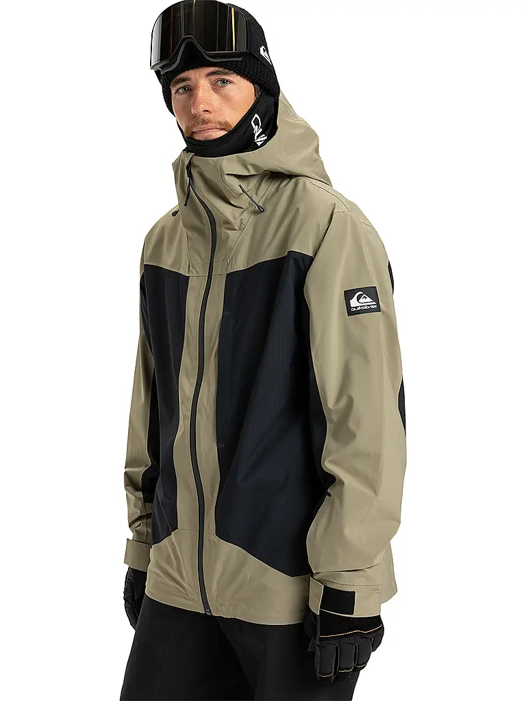 QUIKSILVER | Giacca da snowboard da uomo Ultralight Stretch 20K | Beige