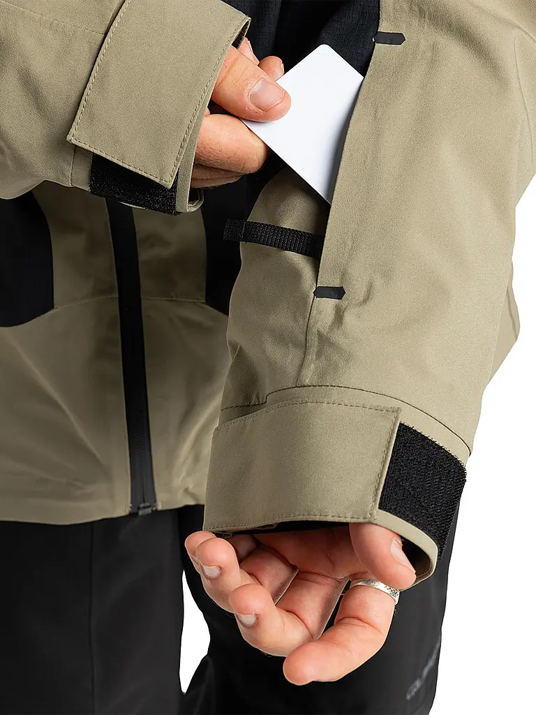 QUIKSILVER | Giacca da snowboard da uomo Ultralight Stretch 20K | Beige