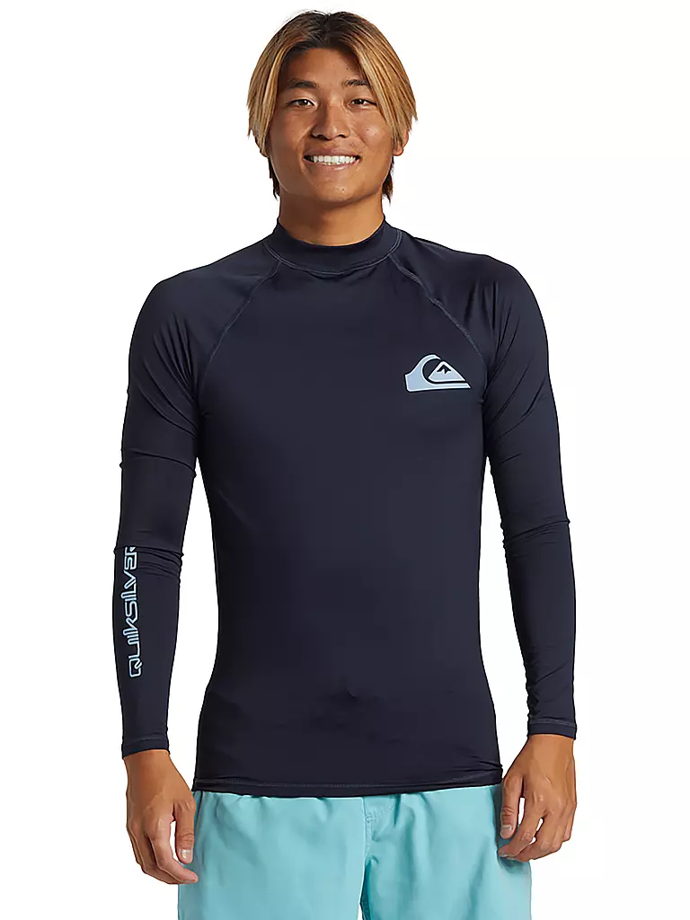 QUIKSILVER | Herren Lycrashirt Everyday  | Blu scuro