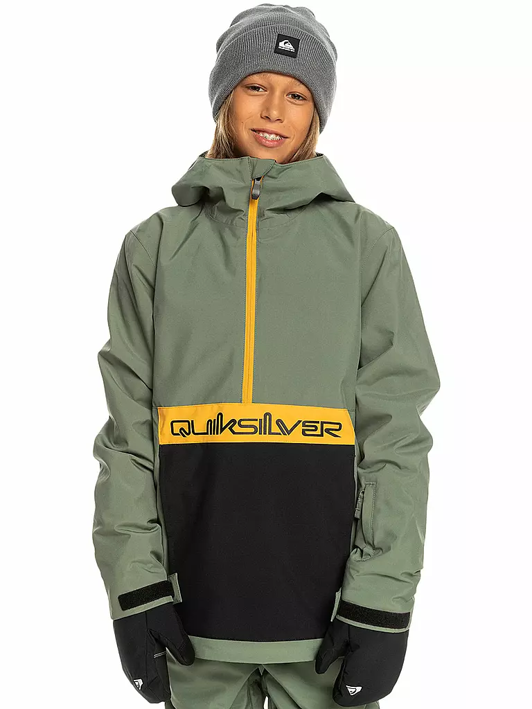 QUIKSILVER | Jungen Snowboard Schlupfjacke Steeze  | Oliva