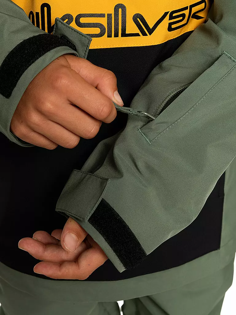 QUIKSILVER | Jungen Snowboard Schlupfjacke Steeze  | Oliva