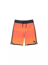 QUIKSILVER | Pantaloncini da bagno da ragazzo Surfsilk Scallop 17" | Corallo
