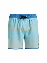 QUIKSILVER | Pantaloncini da bagno da uomo Surfsilk Scallop Volley 16 | Blu chiaro