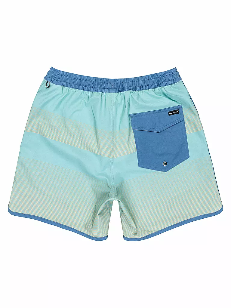 QUIKSILVER | Pantaloncini da bagno da uomo Surfsilk Scallop Volley 16 | Blu chiaro