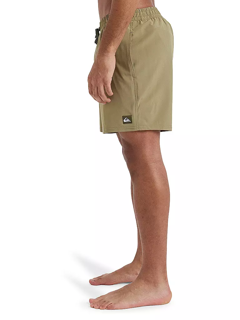 QUIKSILVER | Pantaloncini da bagno da uomo Surfsilk Solid 16" | Oliva