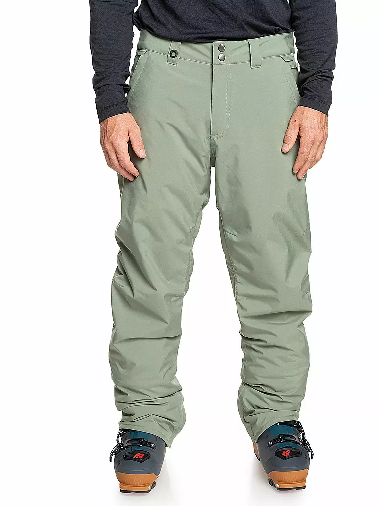 QUIKSILVER | Pantaloni da snowboard da uomo Estate PT | Grigio chiaro