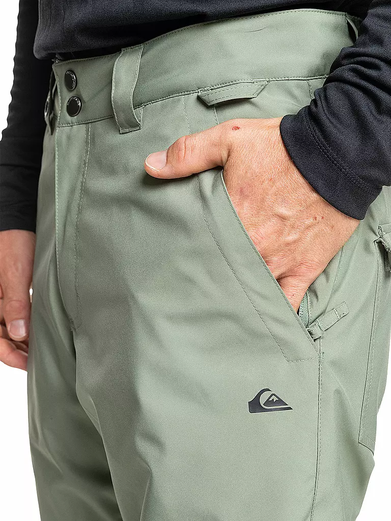 QUIKSILVER | Pantaloni da snowboard da uomo Estate PT | Grigio chiaro