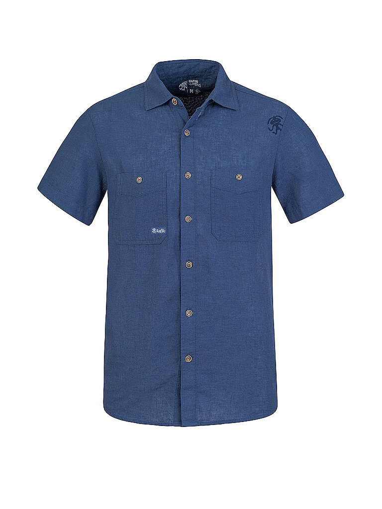 Camicia da arrampicata da uomo Jam in lino blu L