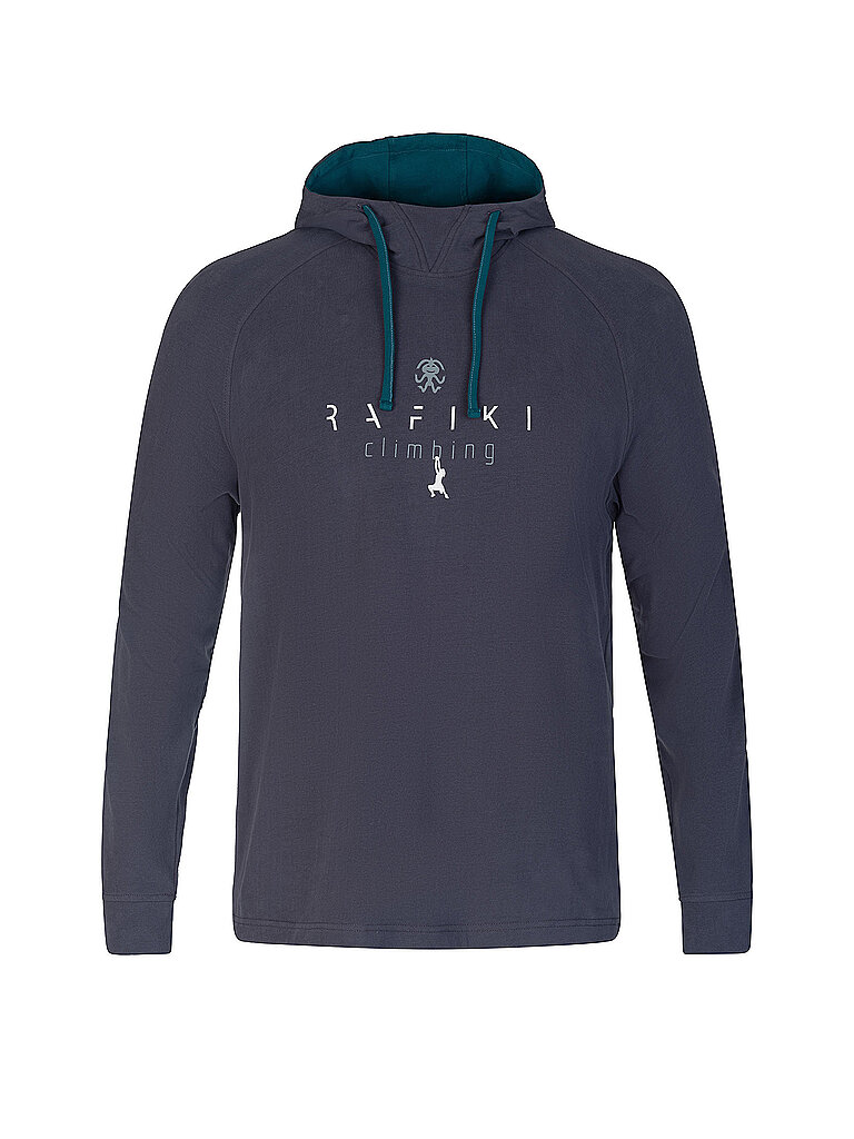 Felpa con cappuccio da uomo Traverse blu M