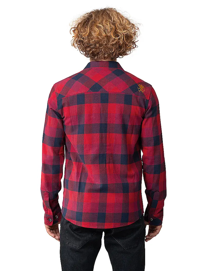 RAFIKI | Camicia da arrampicata da uomo Virage Flannel |