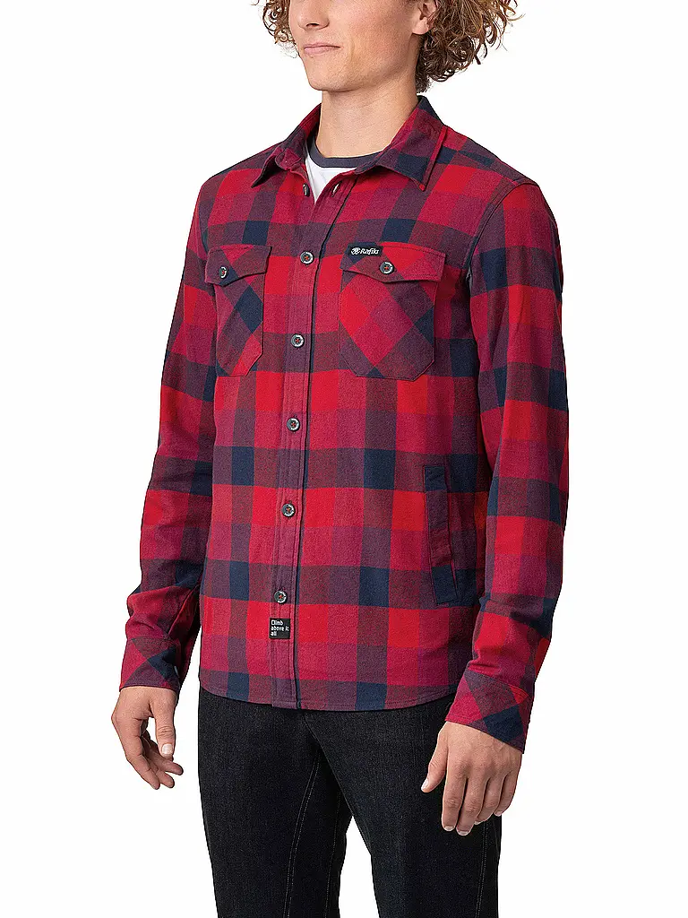 RAFIKI | Camicia da arrampicata da uomo Virage Flannel |