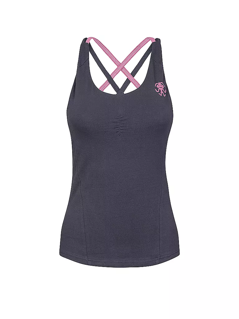 RAFIKI | Canotta da arrampicata da donna Suesca CTN | Blu scuro