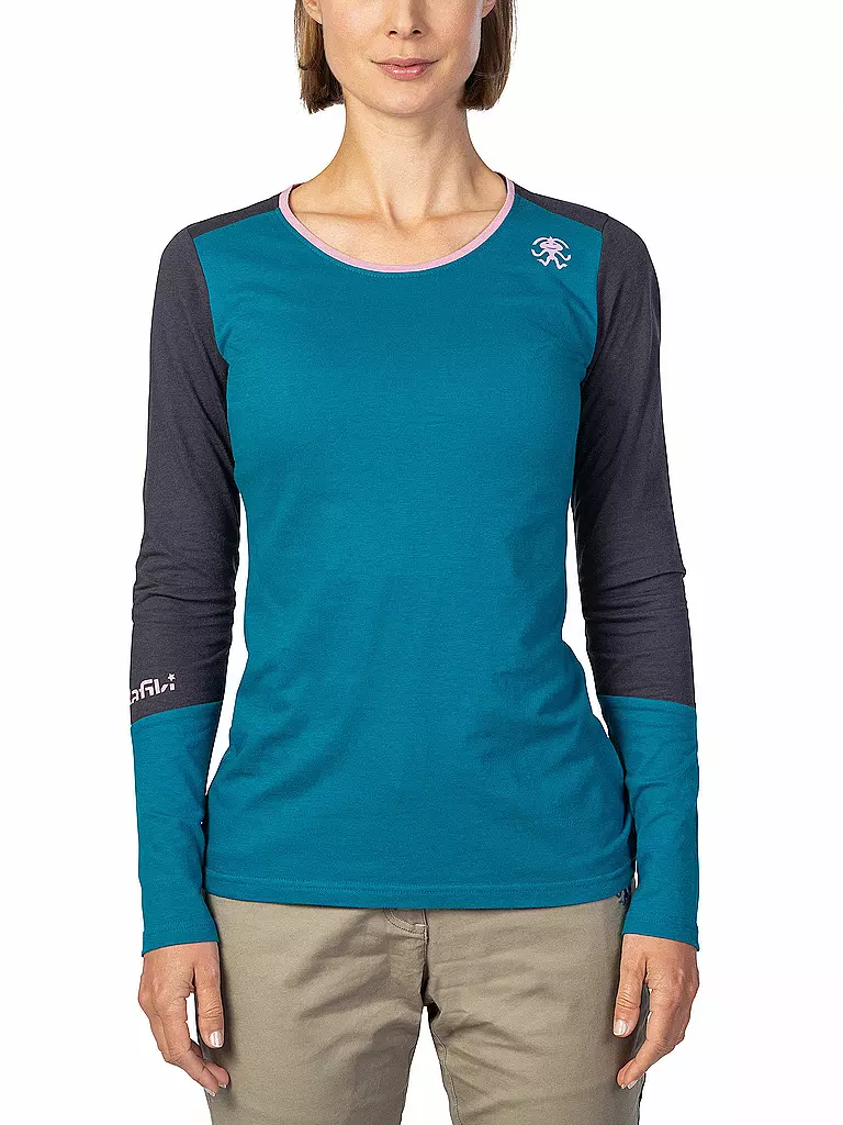 RAFIKI | Damen Klettershirt Finale Modal | Blu