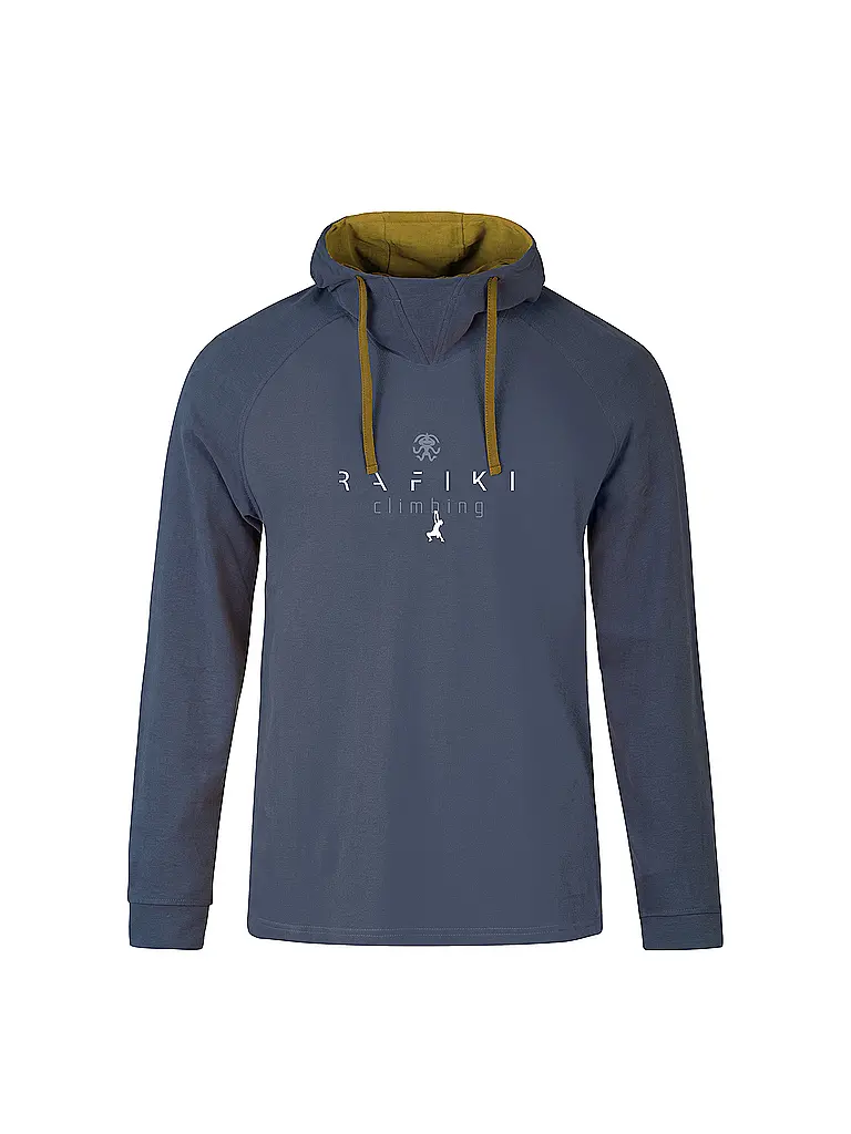 RAFIKI | Felpa da arrampicata da uomo Traverse Hoodie | Blu scuro