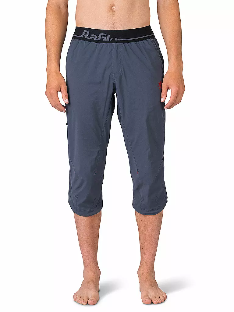 RAFIKI | Pantaloncini da arrampicata da uomo Moonstone 3/4 | Blu scuro