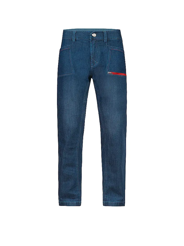 RAFIKI | Pantaloni da arrampicata da uomo Rocca | Blu scuro