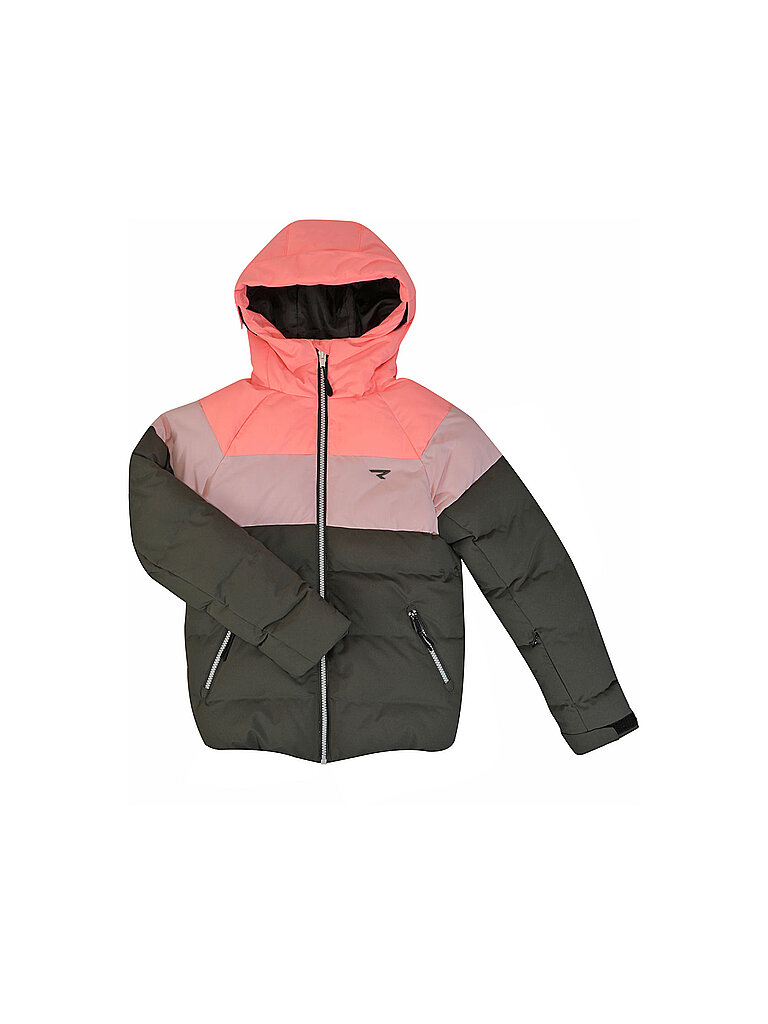Giacca da snowboard da ragazza NADY-R-JR corallo 128