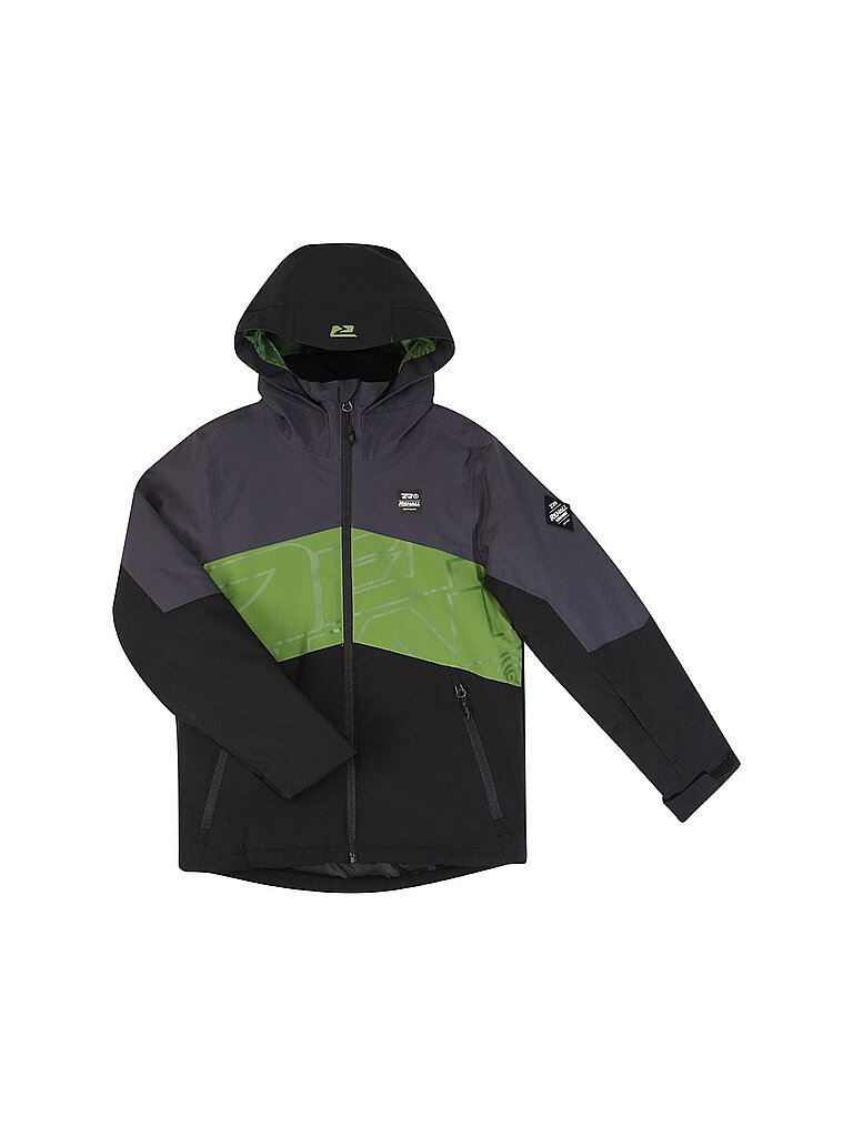 Giacca da snowboard da ragazzo JONNY-R-jr verde 140