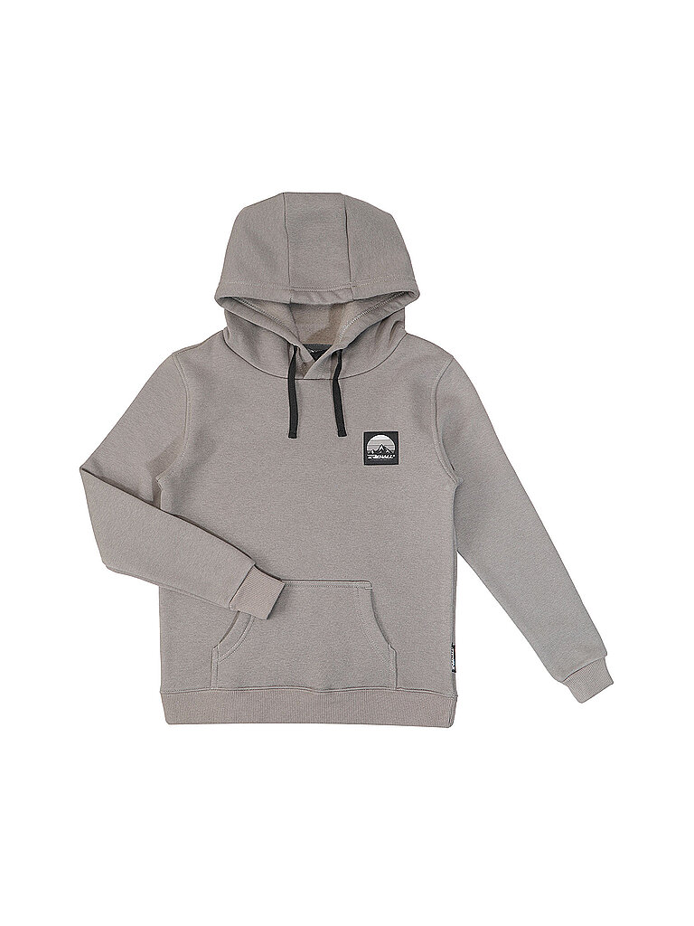 Felpa con cappuccio da ragazzo KICK-R-JR grigio 128