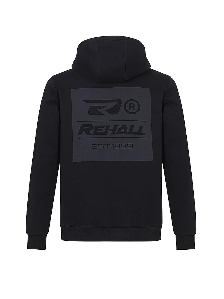 REHALL | Felpa con cappuccio da uomo KICK-R | Nero