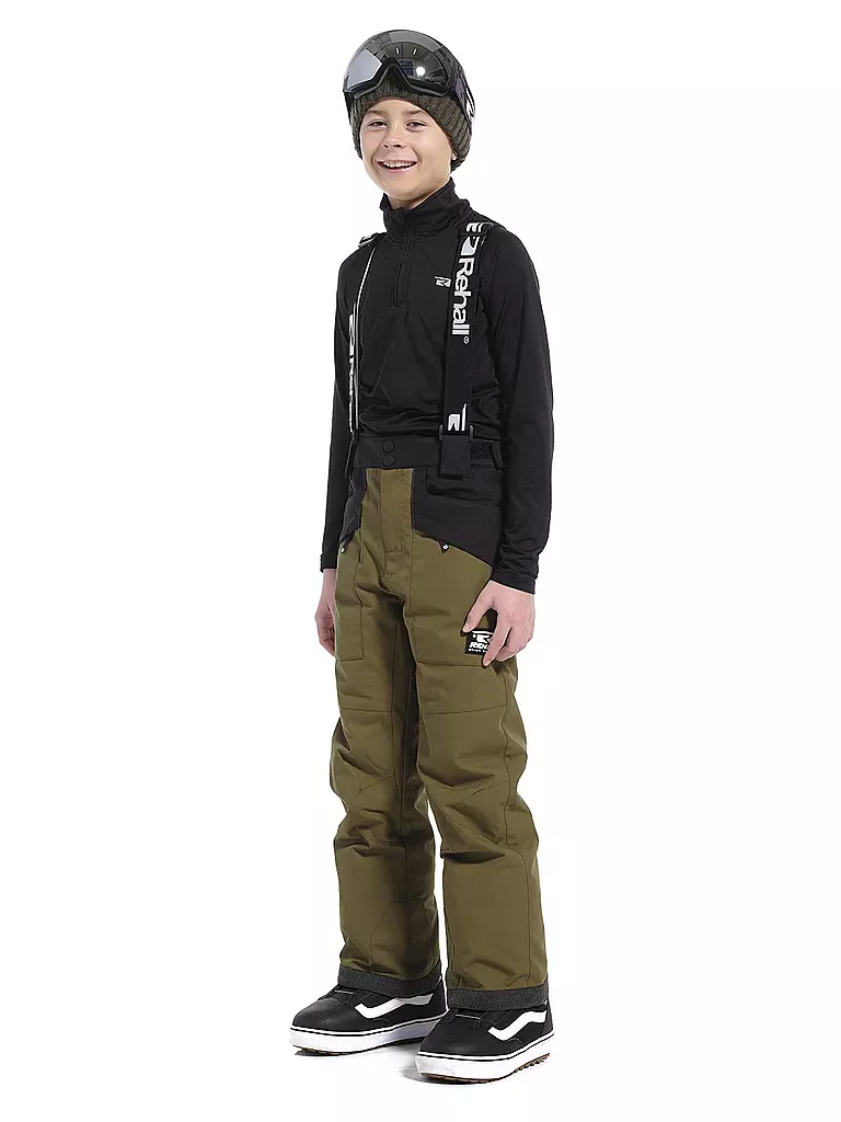REHALL | Jungen Snowboardhose Digger-R-JR | Oliva