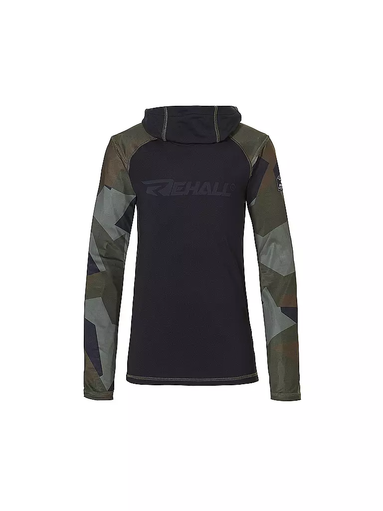 REHALL | Jungen Unterzieh Hoodie Hoffa-R-JR | Nero