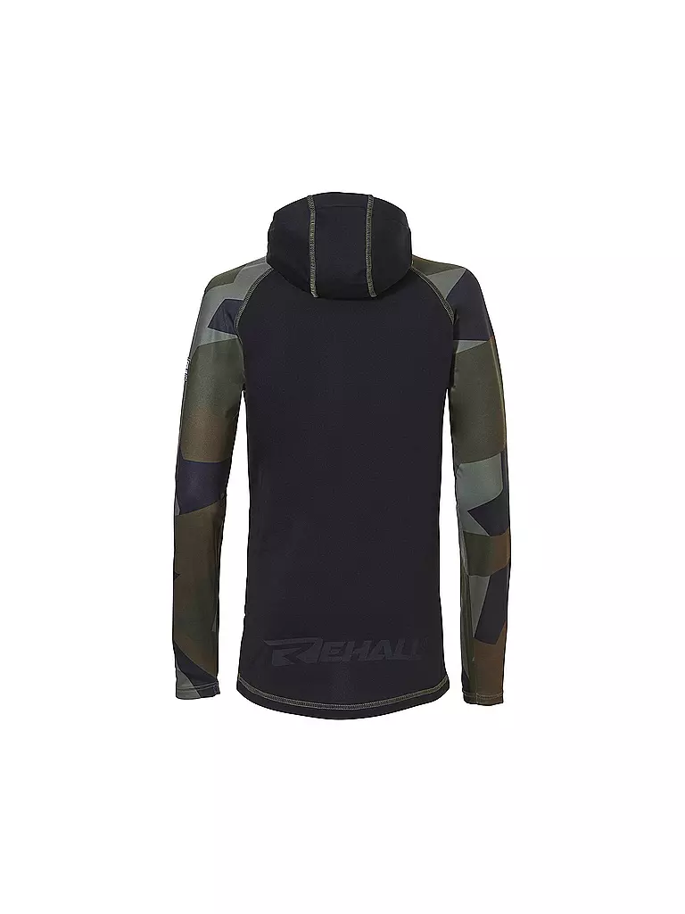 REHALL | Jungen Unterzieh Hoodie Hoffa-R-JR | Nero