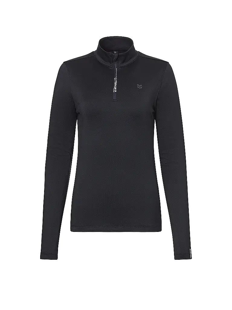 REHALL | Zipshirt intimo da donna MICHA-R | Nero