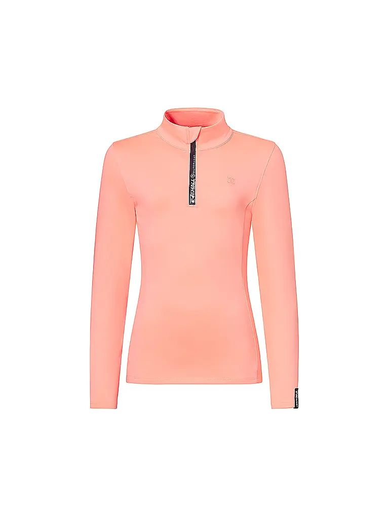REHALL | Zipshirt intimo da ragazza MICHA-R-JR | Corallo