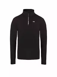 REHALL | Zipshirt intimo da uomo King-R | Nero