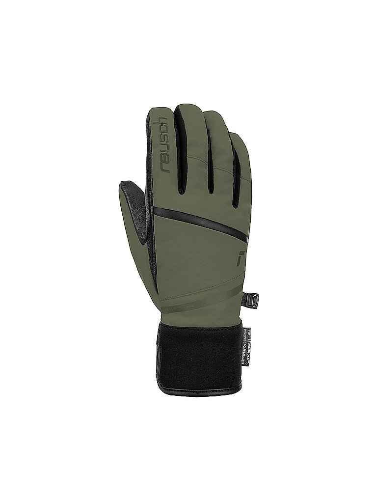 Guanti da sci da donna Tessa Stormbloxx oliva 6,5