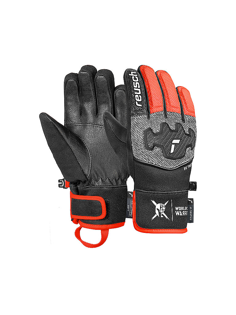 Guanti da sci per bambini Worldcup Warrior Prime R-TEX® XT nero 5,5