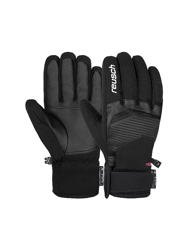 REUSCH | Guanti da sci da uomo Race Team R-Tex XT | Nero