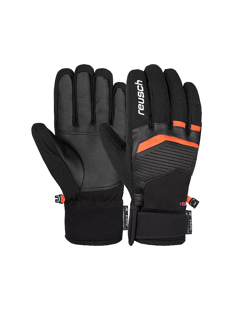REUSCH | Guanti da sci da uomo Race Team R-Tex XT | Nero