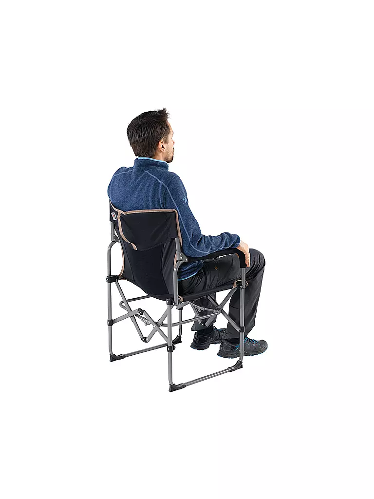 ROBENS | Sedia da campeggio Settler | Nero