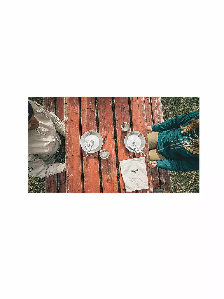 ROBENS | Set da pasto in acciaio Sierra per campeggio |