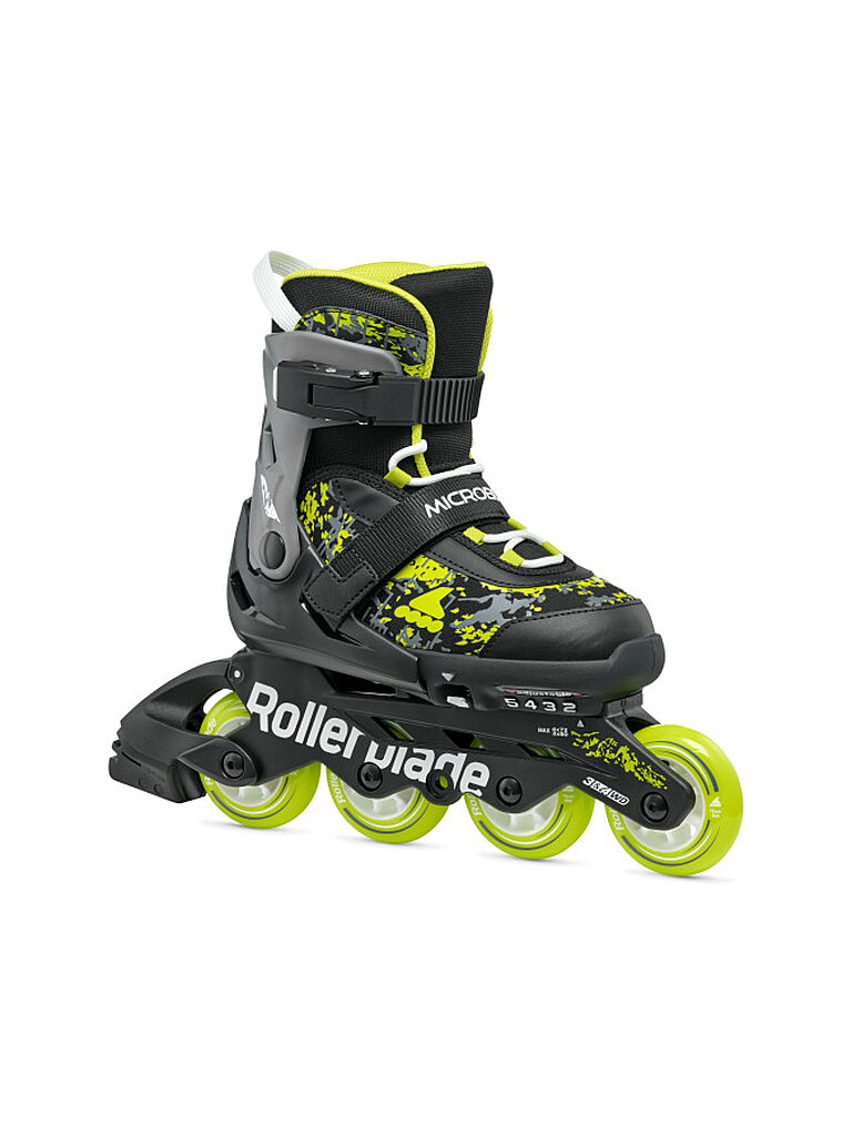 Pattini in linea da ragazzo Microblade SL verde chiaro 28/L32