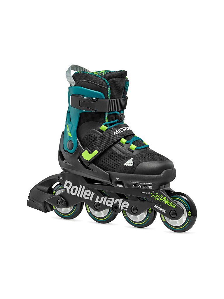 Pattini in linea da ragazzo Microblade XT petrolio 36,5-40,5