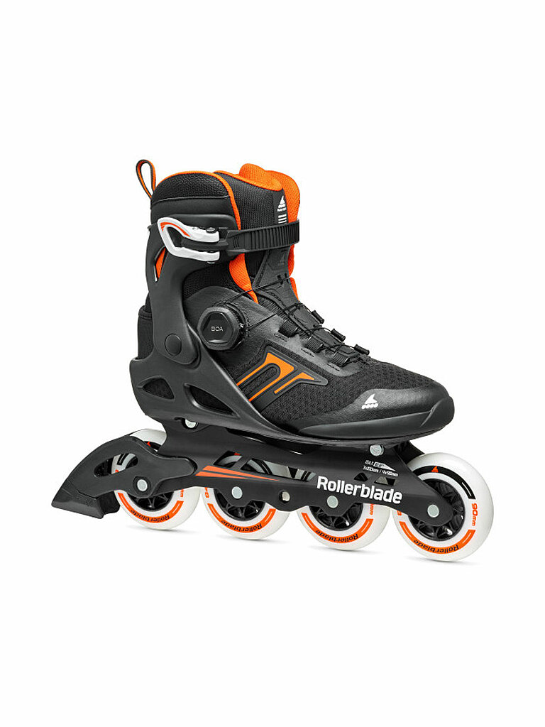 Pattini in linea da uomo Macroblade 90 BOA nero 38